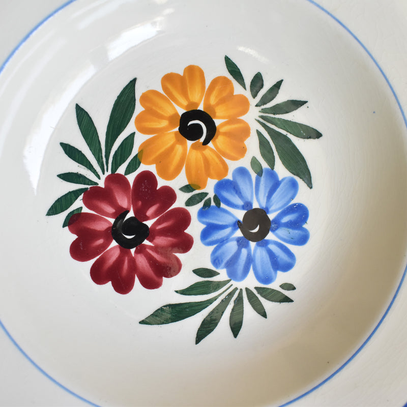 Vintage Deep Dish HBCM Creil-Montereau Yvonne C