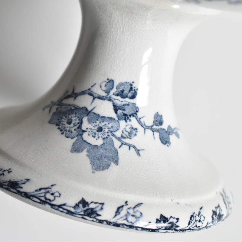 Antique Compote Dish, U&C Sarreguemines, Stella