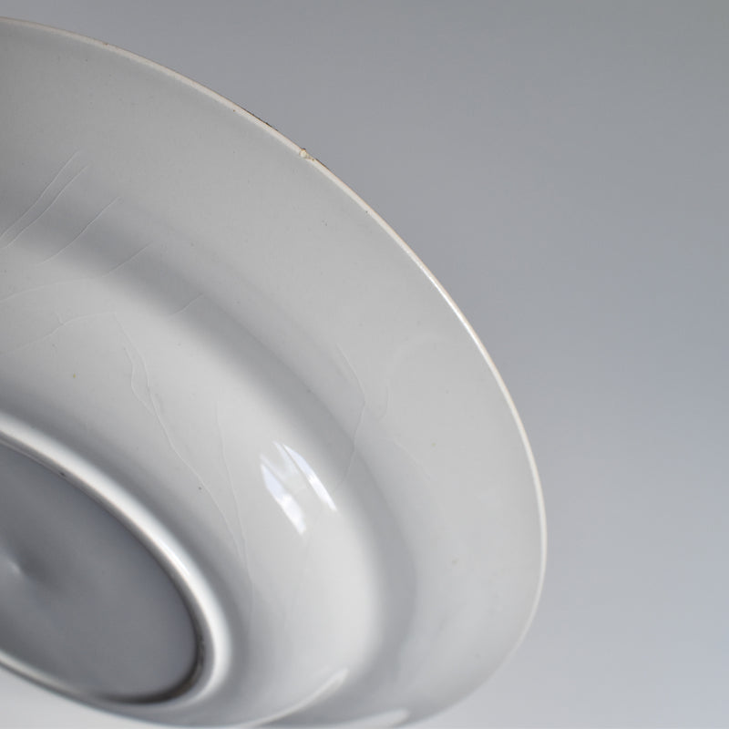 Vintage Deep Plate, L'Amandinoise, Pastel Rose A