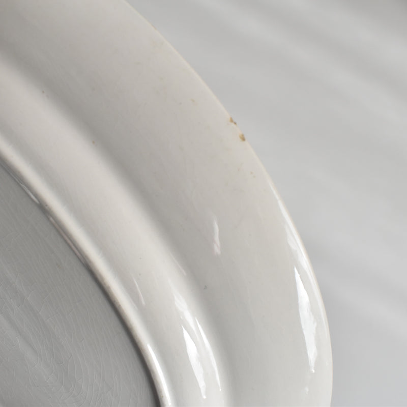 Vintage Oval Platter Digoin & Sarreguemines Jacquot