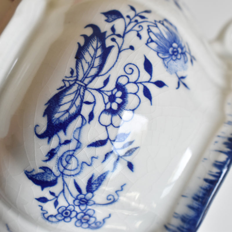Vintage sugar pot Digoin & Sarreguemines Lancaster