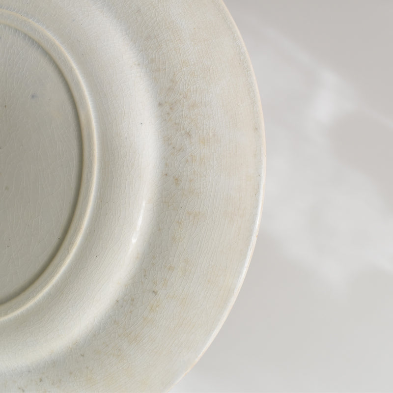 Antique Plate Creil et Montereau Aubépine B
