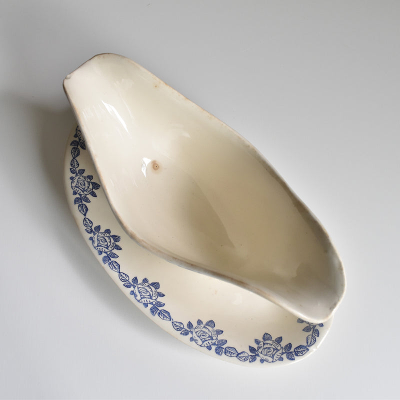 Vintage Sauce Boat, HBCM Creil Montereau Suresnes