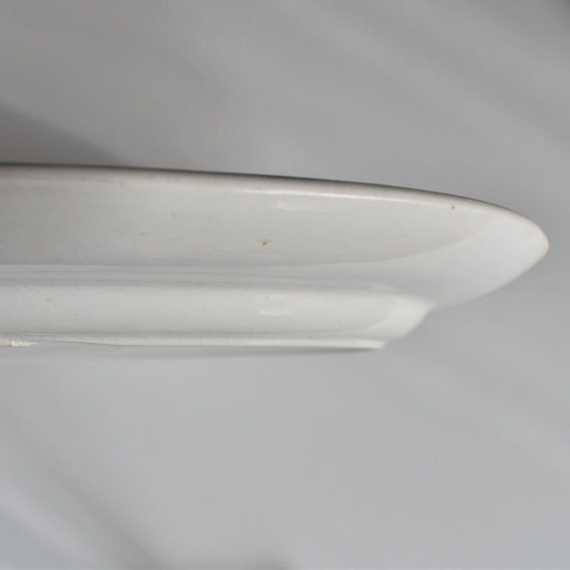 Vintage Oval Platter Digoin & Sarreguemines Jacquot