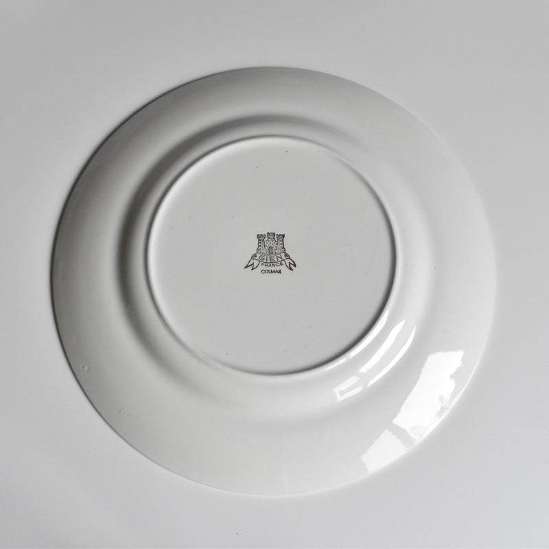 Vintage Plate Gien Colmar C