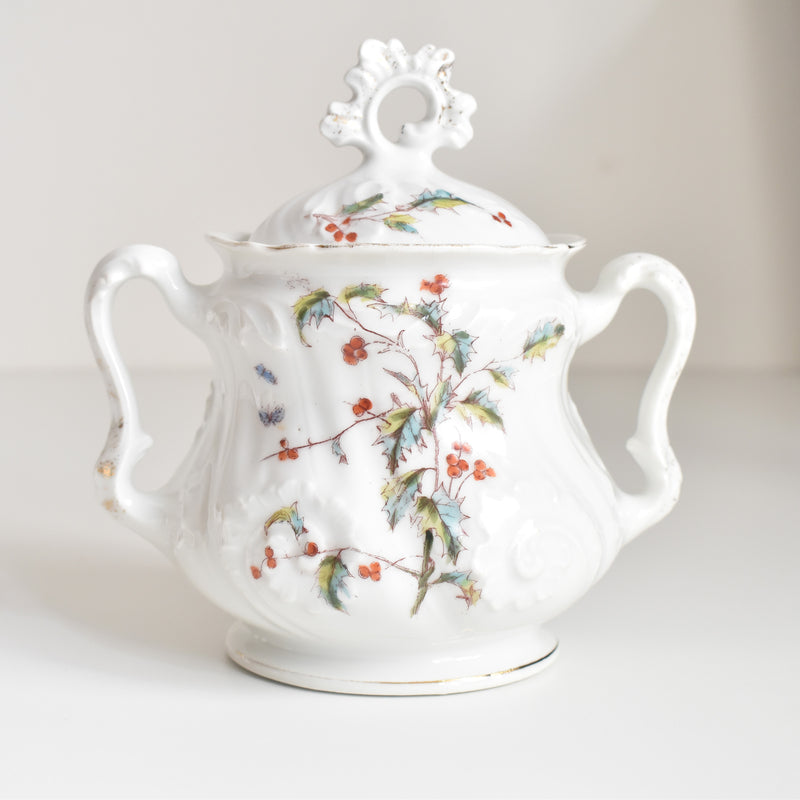 Antique Sugar Pot Houx