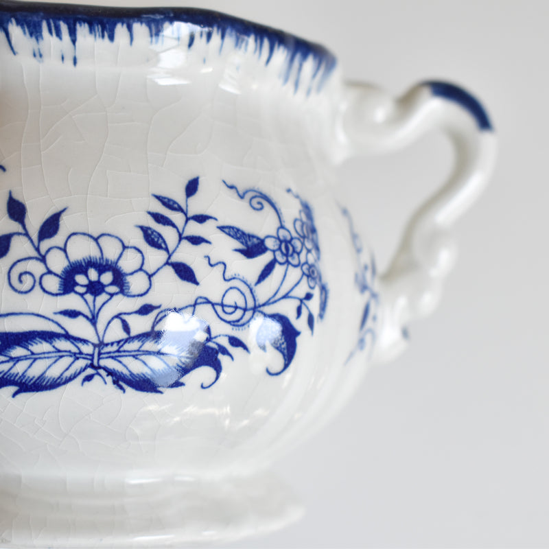 Vintage sugar pot Digoin & Sarreguemines Lancaster