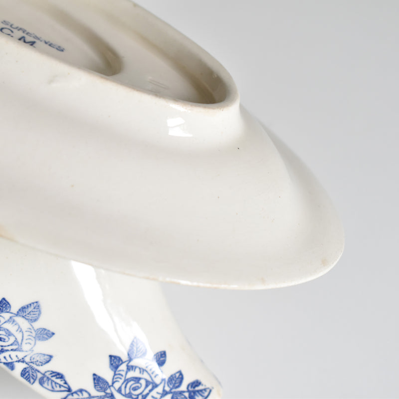 Vintage Sauce Boat, HBCM Creil Montereau Suresnes