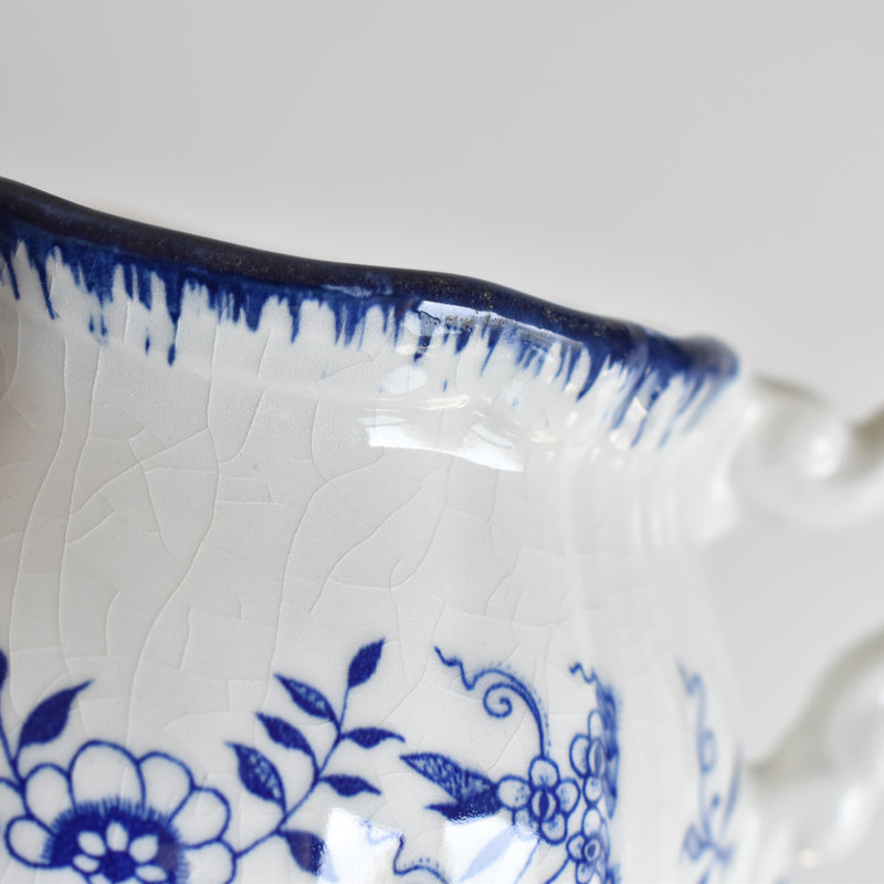 Vintage sugar pot Digoin & Sarreguemines Lancaster