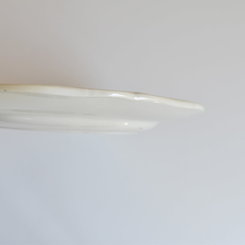 Vintage Dessert Plate, Digoin & Sarreguemines "Agreste" 21cm C