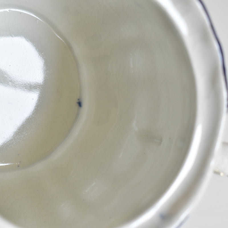 Vintage sugar pot Digoin & Sarreguemines Lancaster