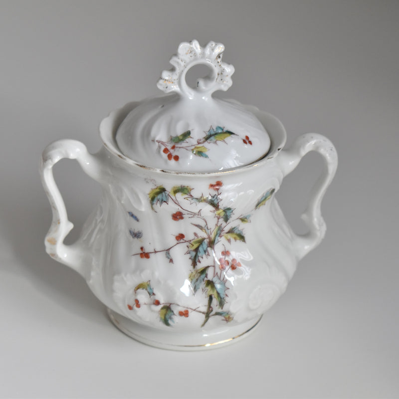 Antique Sugar Pot Houx