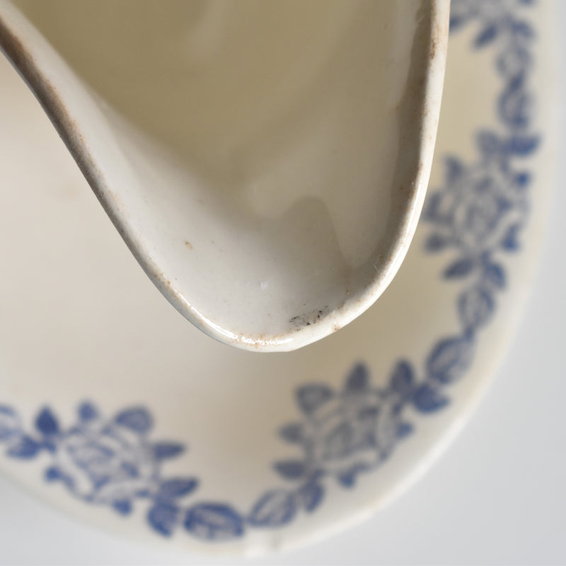 Vintage Sauce Boat, HBCM Creil Montereau Suresnes