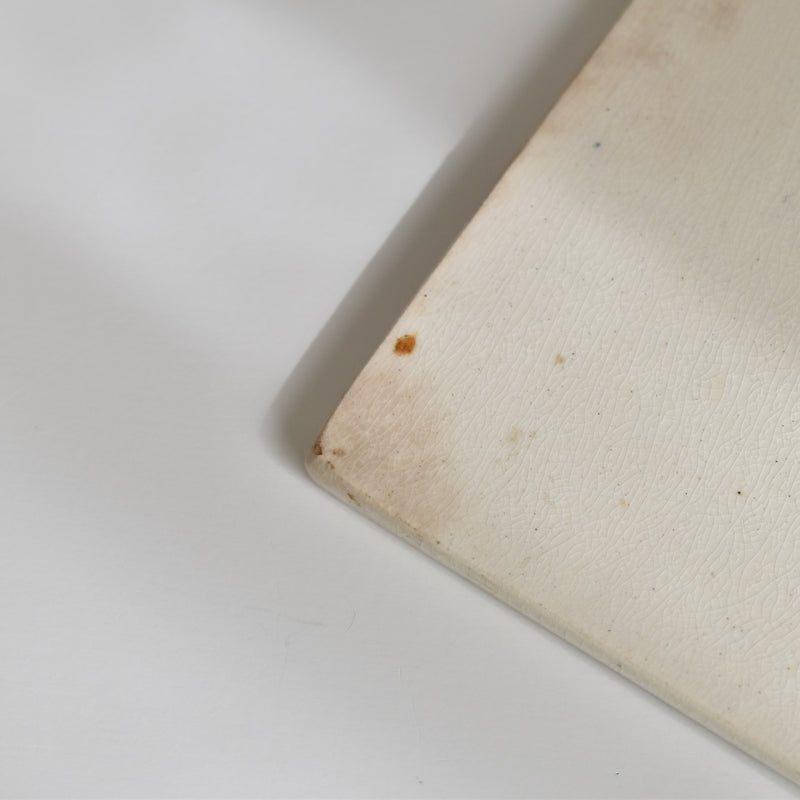 Antique tray, HB&C Choisy-le-Roi, Chrysanthemums