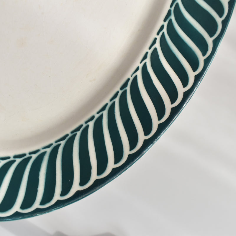 Vintage Oval Platter Digoin & Sarreguemines Jacquot