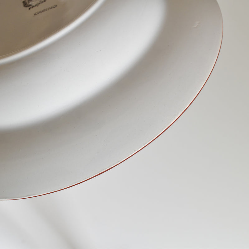 Vintage Deep Plate, Digoin & Sarreguemines, Casino A