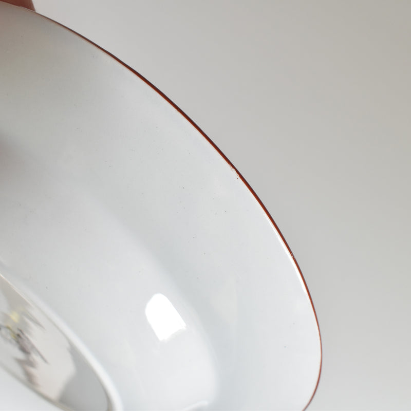 Vintage Deep Plate, Digoin & Sarreguemines, Casino A