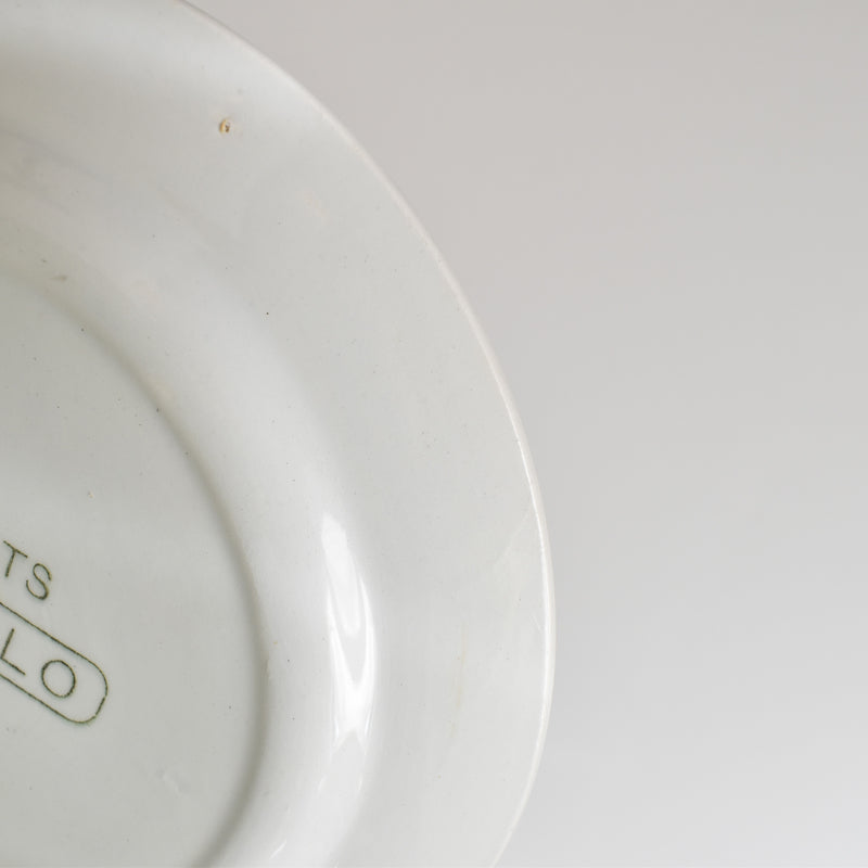 Vintage Dessert Plate HBCM Creil et Montereau Balto B