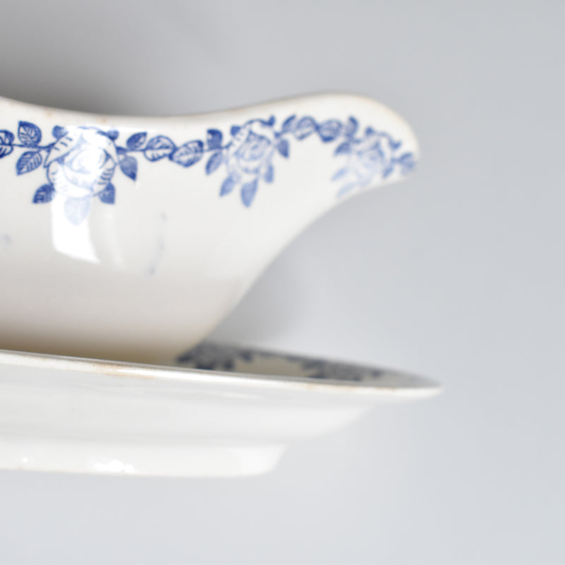 Vintage Sauce Boat, HBCM Creil Montereau Suresnes