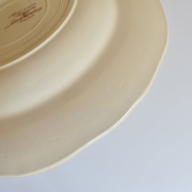 Vintage Plate Digoin & Sarreguemines Agreste A