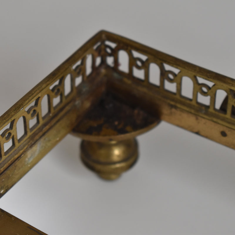 Antique tray, HB&C Choisy-le-Roi, Chrysanthemums