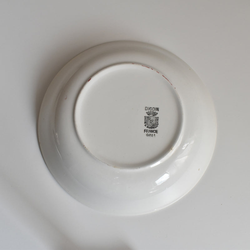 Vintage deep dish, Digoin & Sarreguemines 9641 A