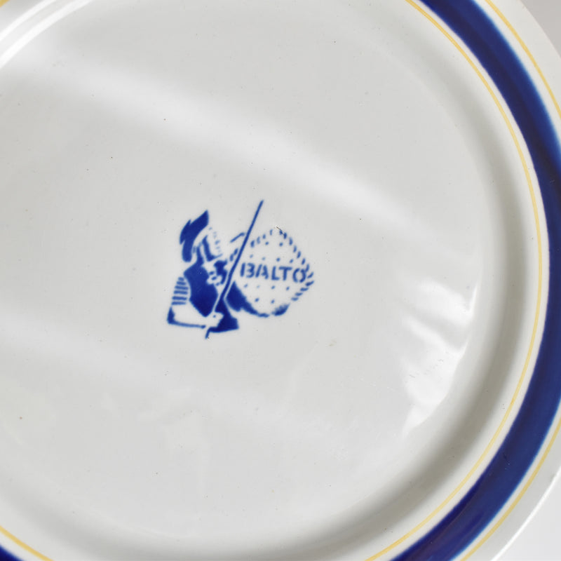 Vintage Dessert Plate HBCM Creil et Montereau Balto B