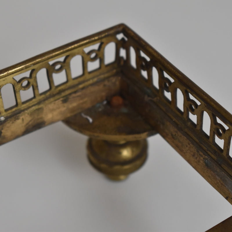 Antique tray, HB&C Choisy-le-Roi, Chrysanthemums