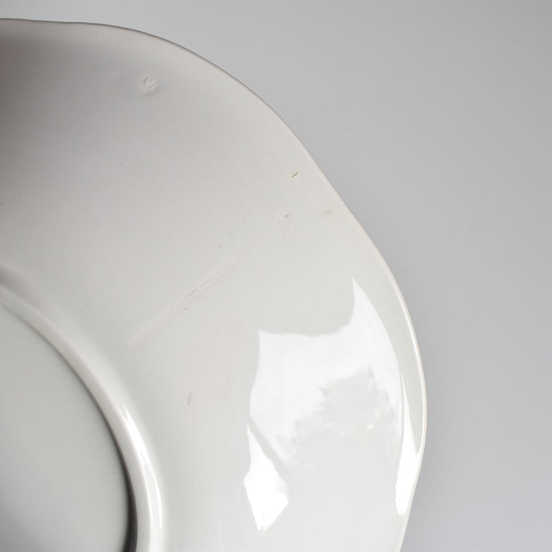 Vintage Deep Plate Gien Floréal