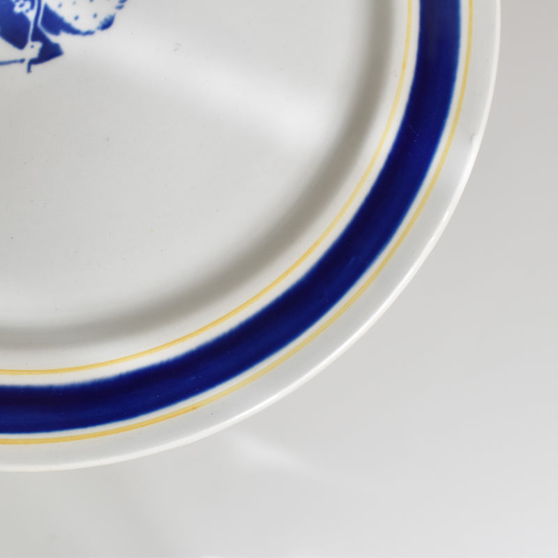 Vintage Dessert Plate HBCM Creil et Montereau Balto B