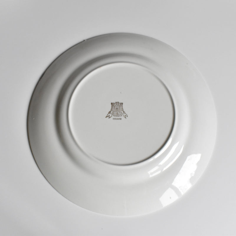 Vintage Plate Gien Colmar D