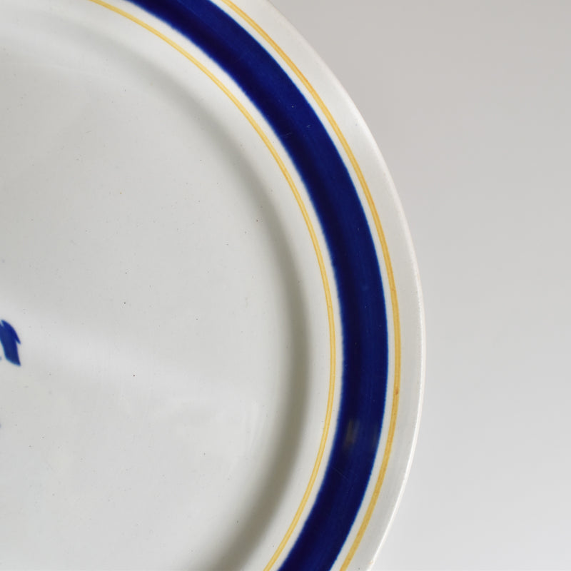 Vintage Dessert Plate HBCM Creil et Montereau Balto B