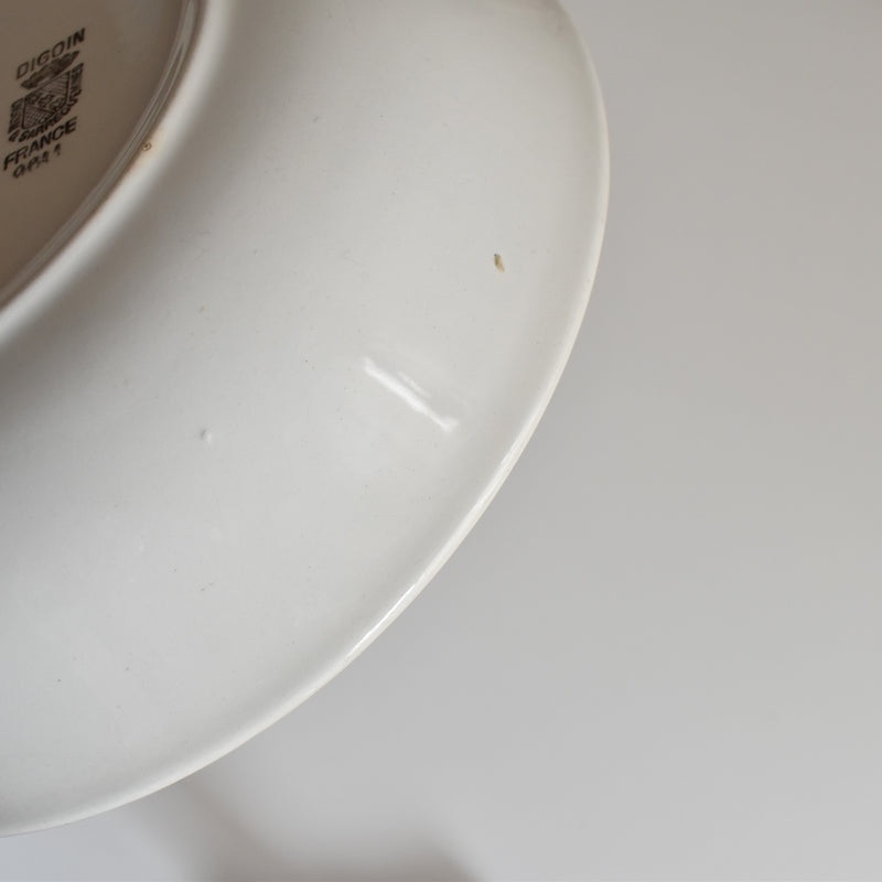 Vintage deep dish, Digoin & Sarreguemines 9641 A