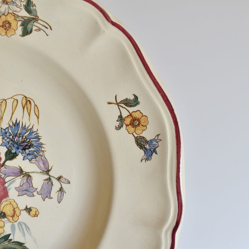 Vintage Plate Digoin & Sarreguemines Agreste A