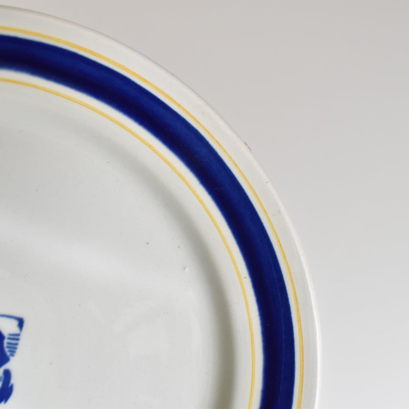 Vintage Dessert Plate HBCM Creil et Montereau Balto B