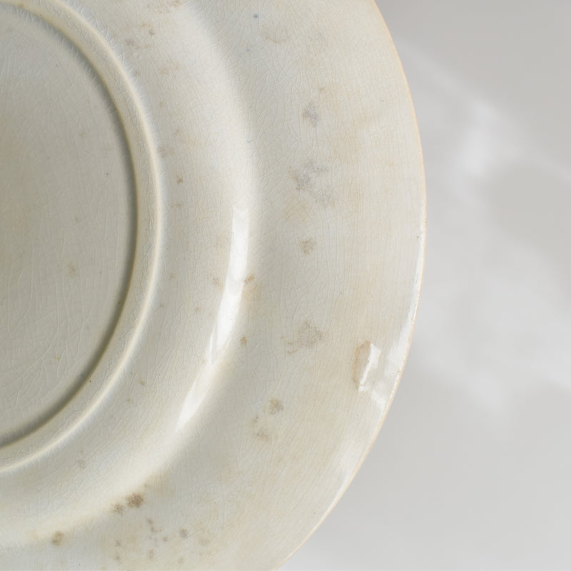 Antique Plate Creil-Montereau Aubépine C