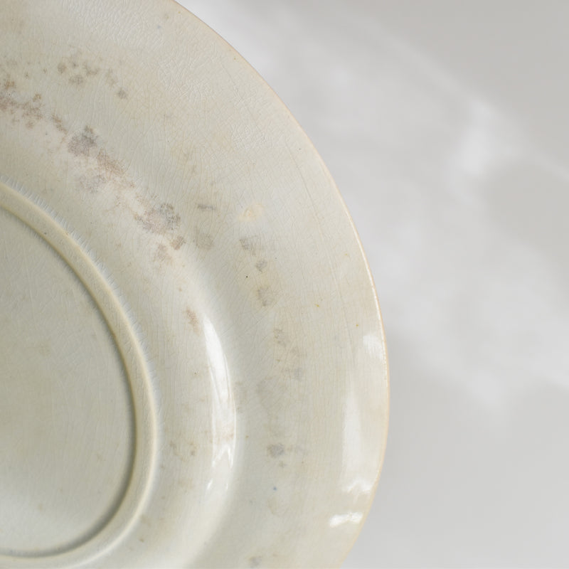 Antique Plate Creil-Montereau Aubépine C