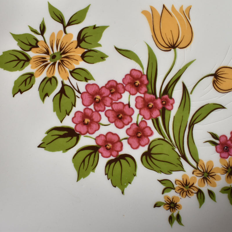 Vintage Deep Plate Gien Floréal