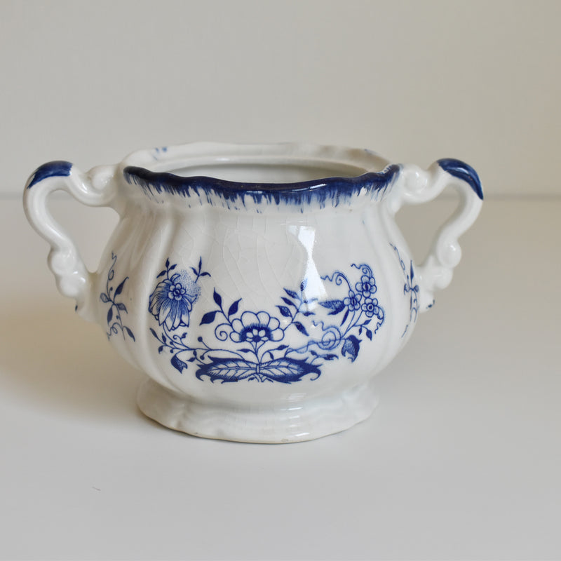 Vintage sugar pot Digoin & Sarreguemines Lancaster