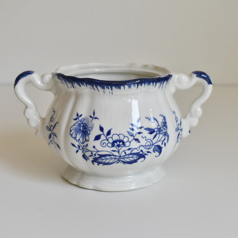 Vintage sugar pot Digoin & Sarreguemines Lancaster