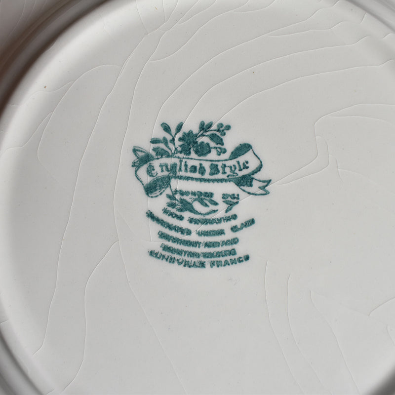 Vintage Plate Lunéville English Style A