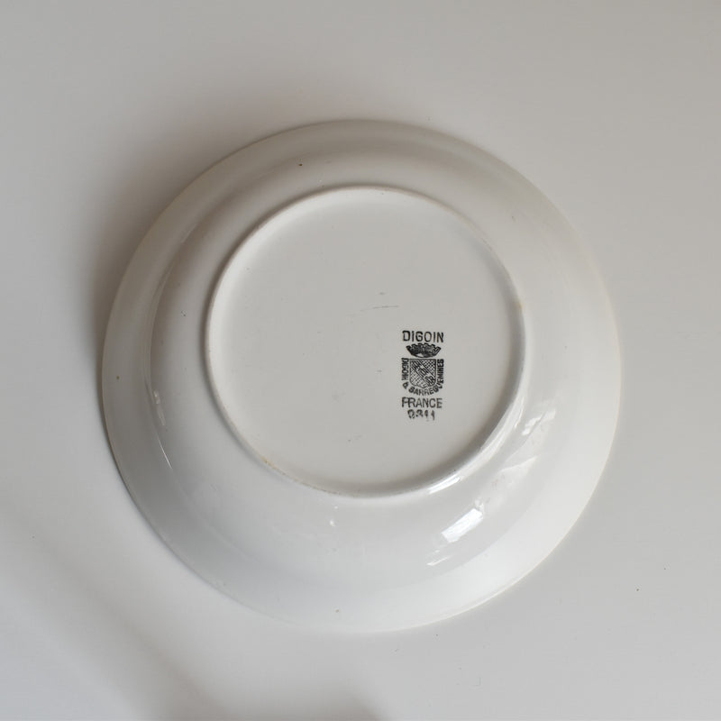 Vintage Deep Plate Digoin & Sarreguemines 9642 B