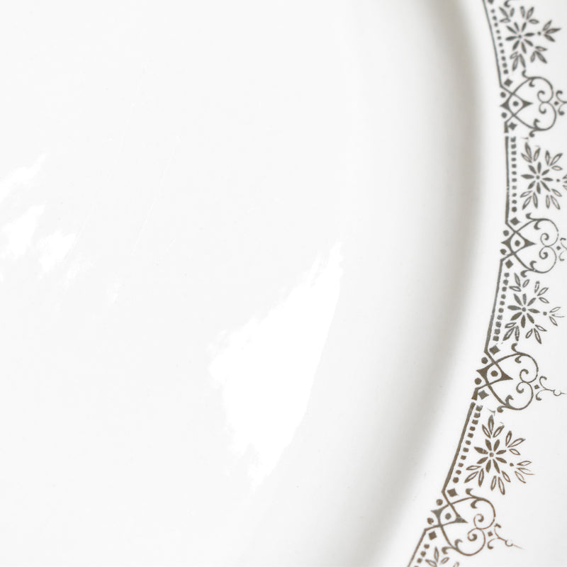 Vintage Oval Platter Villeroy & Boch 7206 Gold F
