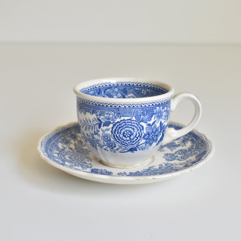 Vintage Coffee Cup & Saucer Villeroy & Boch Burgenland