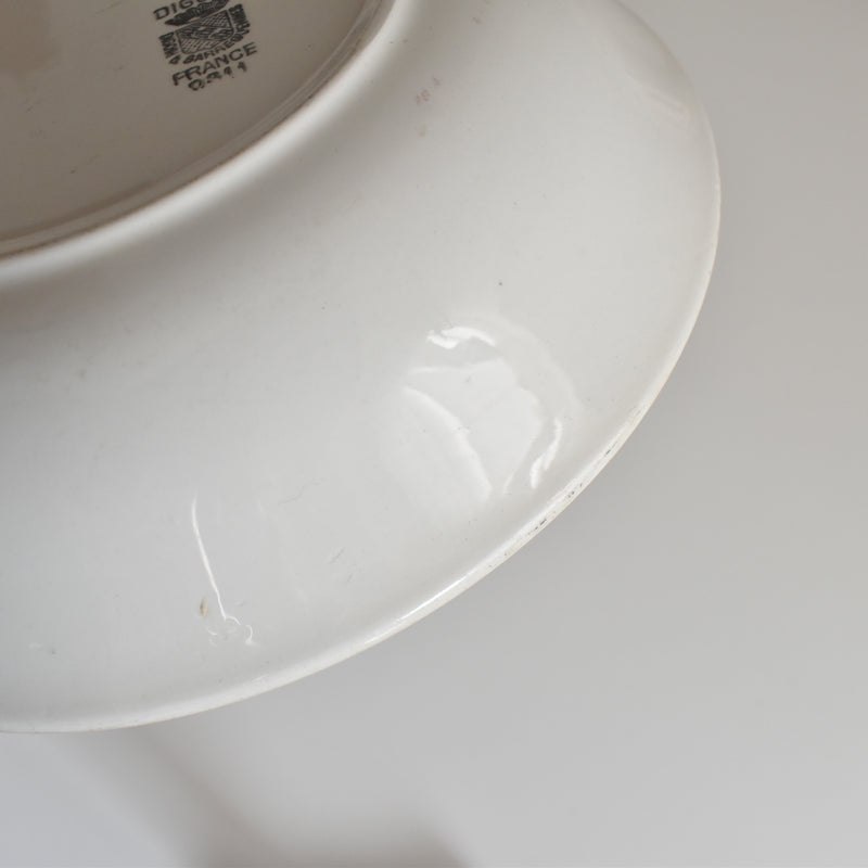 Vintage Deep Plate Digoin & Sarreguemines 9642 B