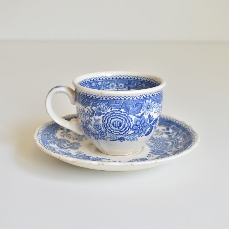 Vintage Coffee Cup & Saucer Villeroy & Boch Burgenland