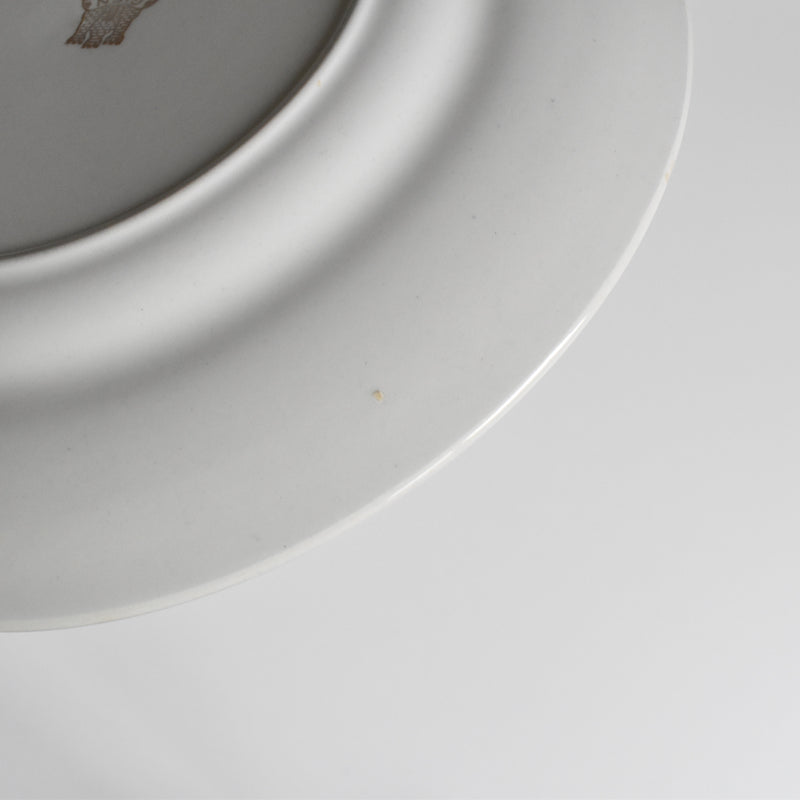 Vintage plate Gien Colmar E