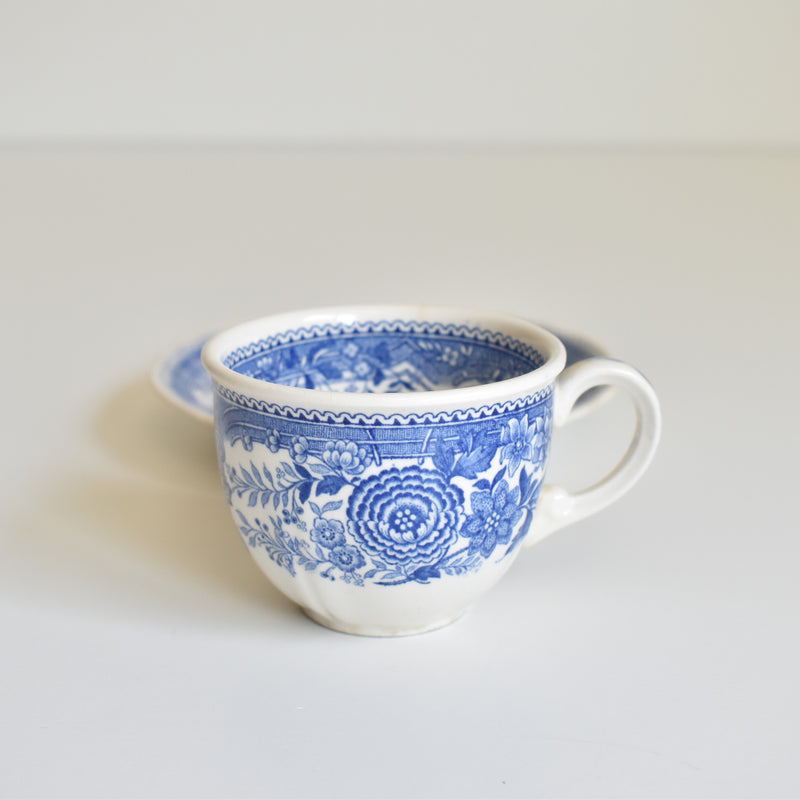 Vintage Coffee Cup & Saucer Villeroy & Boch Burgenland