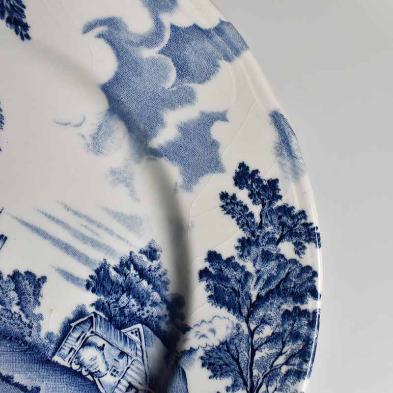 Vintage Plate Lunéville English Style A