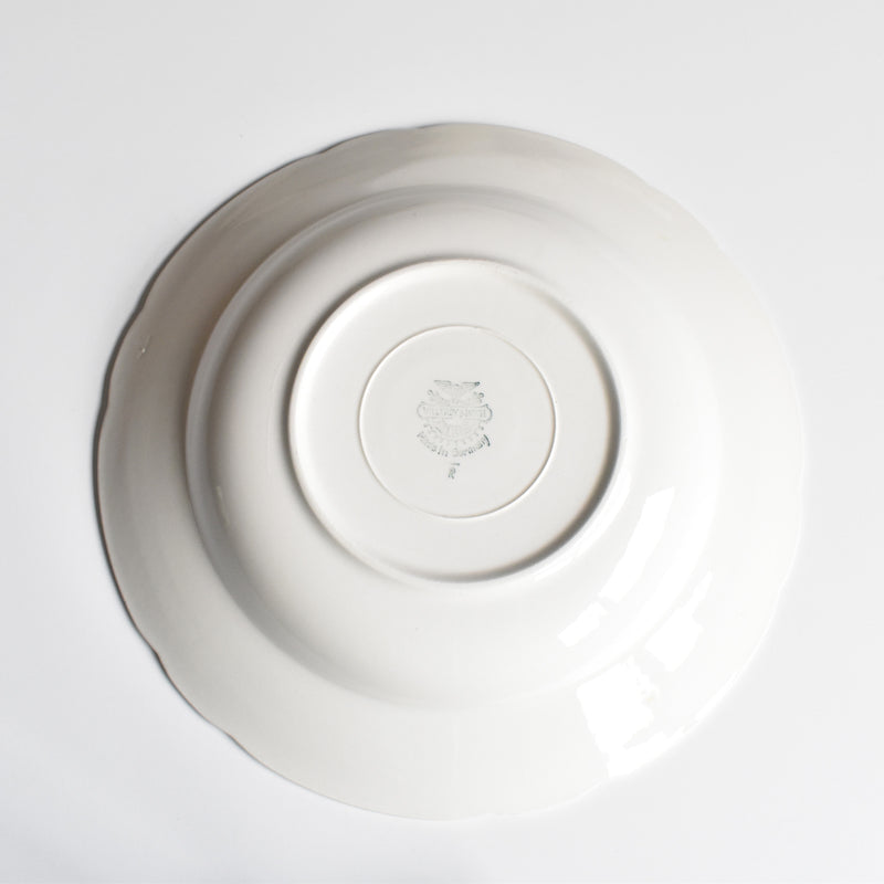 Vintage Deep Plate Villeroy & Boch 7206 Gold A